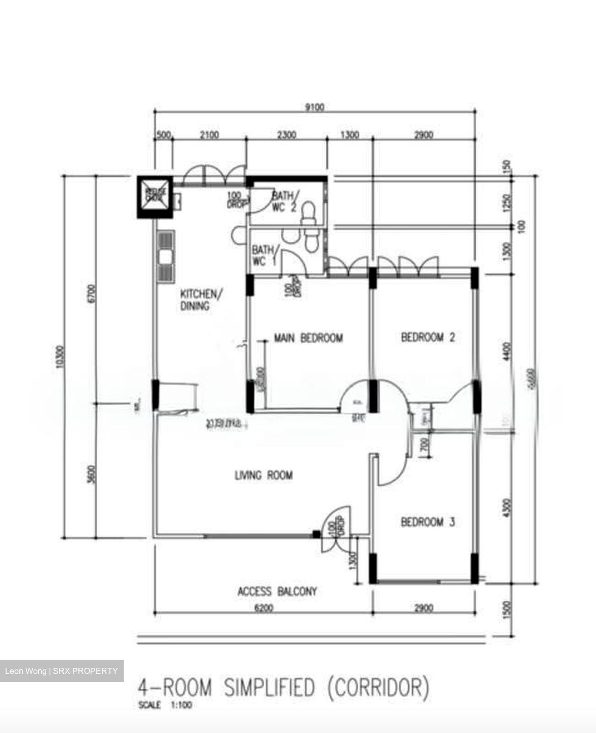 Blk 53 Lengkok Bahru (Bukit Merah), HDB 4 Rooms #617804851